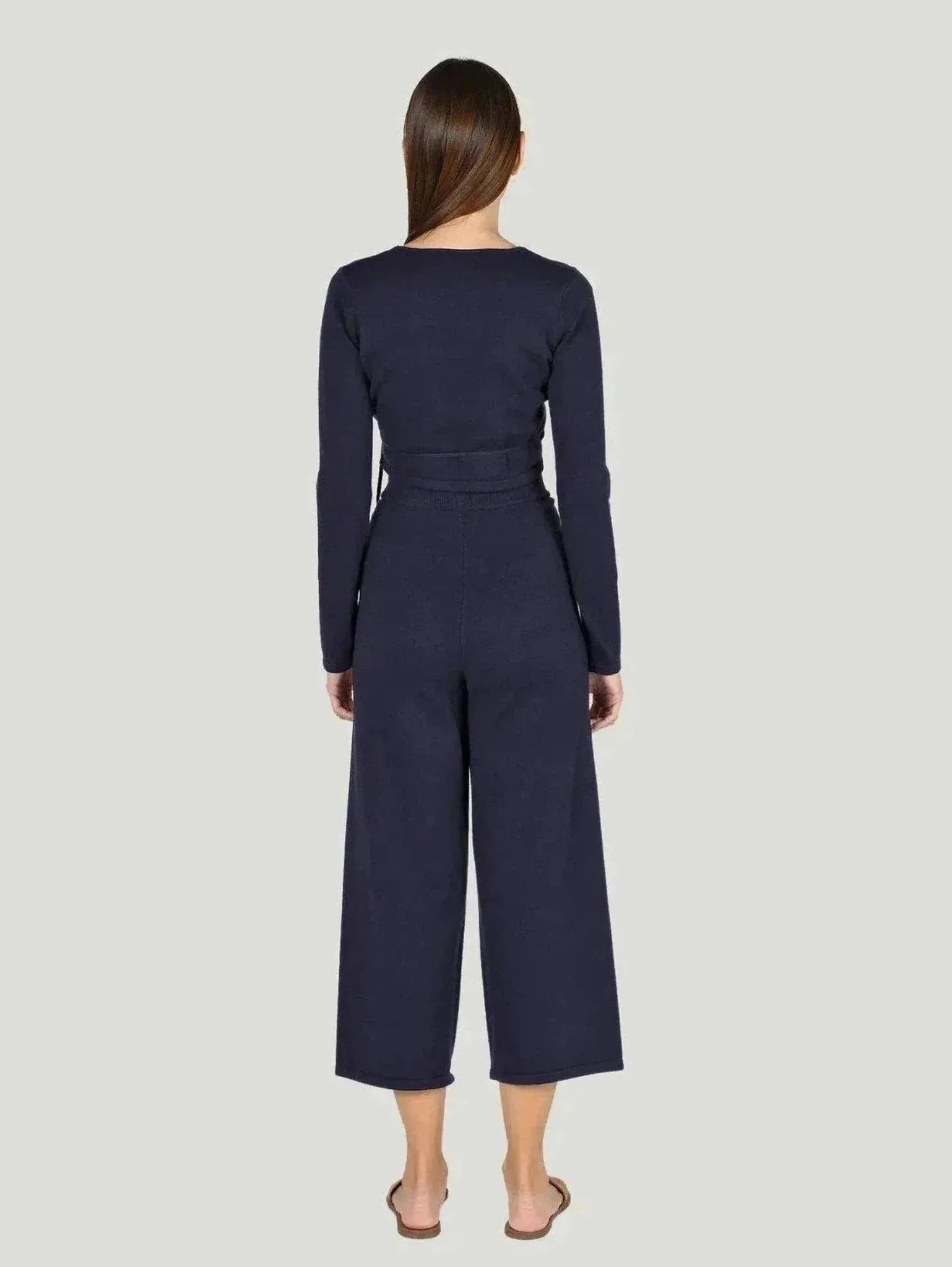 Women’s Wide Leg Knit Pants | Poly/Viscose/Nylon Blend | Comfy Pull-On Style for Effortless Fashion | One Posh Closet