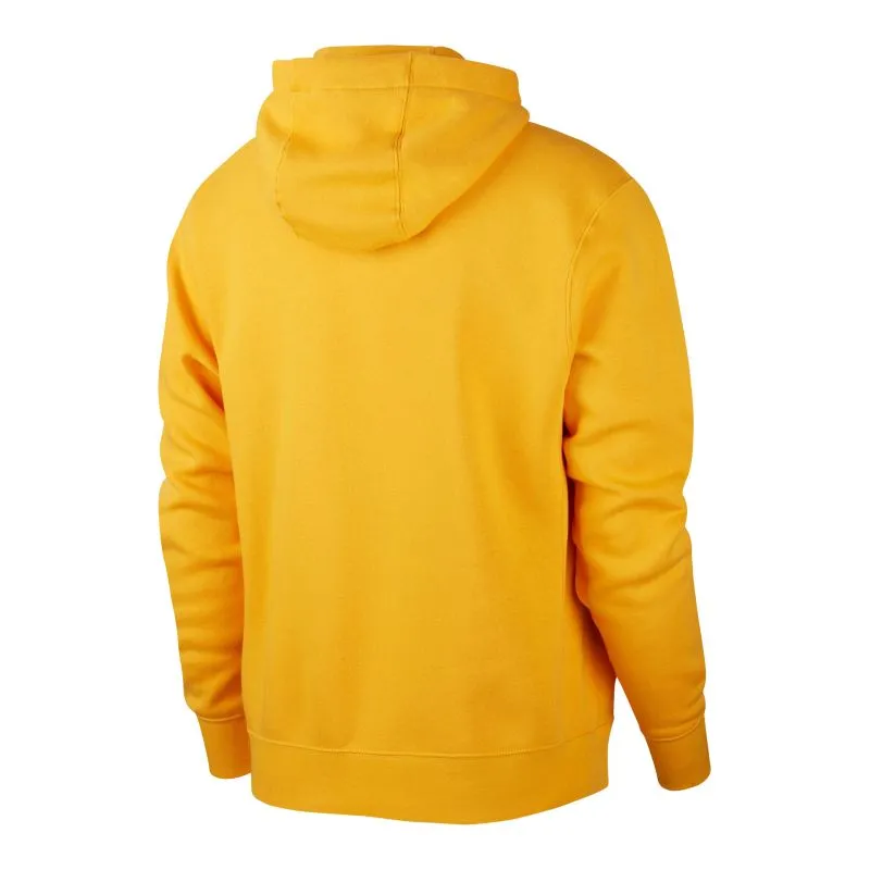 Yellow Nike Sportswear Club Fleece Hoodie - Ultimate Comfort & Classic Style