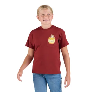 Youth Honey Bear Pocket T-Shirt